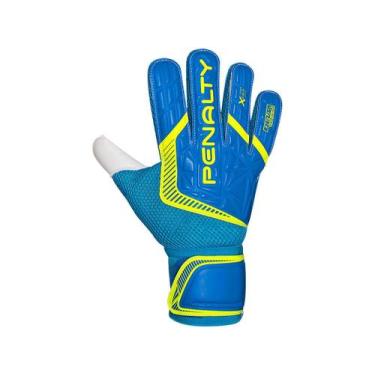 Imagem de Luva De Goleiro Adulto Delta Training X Penalty, Azul, amarelo e branc