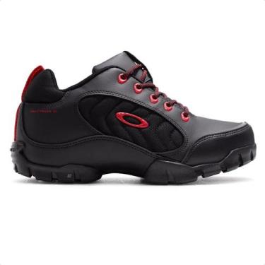 Imagem de Tênis Oakley Halftrack III Low Masculino, 42, Preto, Vermelho