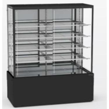 Imagem de Confeitaria Vitrine Refrigerada 1450 Titanium Premium Alta 4P Preto Ex