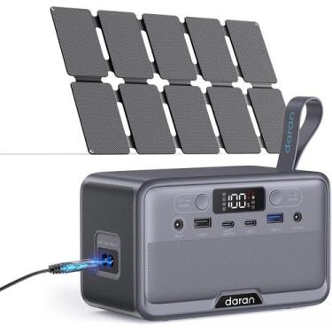 Imagem de Estação de energia portátil DaranEner 100W com bateria LiFePO4 110V