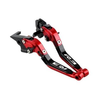 Imagem de Alavancas De Freio E Embreagem Dobráveis YZF R3 2015-2020, Acessórios 