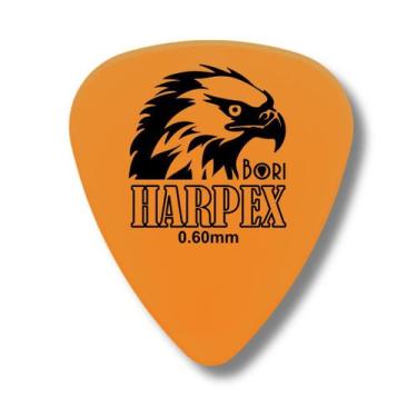 Imagem de Palheta BORI HARPEX Nylon Ponta Flexivel Grip Antiderrapante para Viol