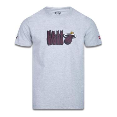 Imagem de Camiseta New Era Miami Heat NBA Street Life Bomb-Masculino