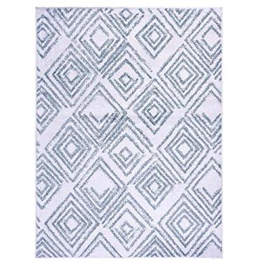 Imagem de Tapete para Sala Classic Angra 28 Gelo-azul 2,50x3,00m - J Serrano