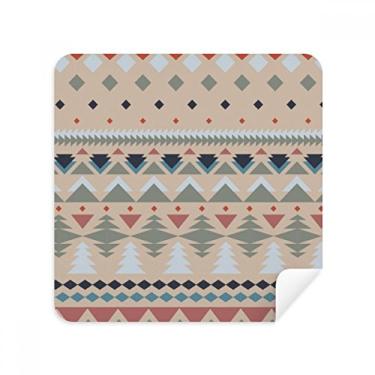 Imagem de Tecido de camurça azul vermelho cinza losango triângulo óculos pano pano pano pano pano pano pano pacote com 2