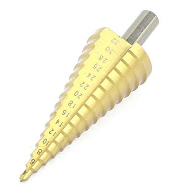 Imagem de Broca de broca sextavada de 4 a 32 mm com mola superior para broca de bambu para chapa de ferro fina, alumínio, PVC e placa de madeira