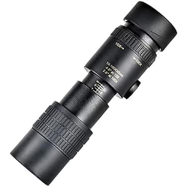 Imagem de Telescópio monóculo de zoom super telefoto 4K 10-300X40 mm com suporte para smartphone e tripé para viagens na praia, observação de pássaros, acampamento pequena surpresa