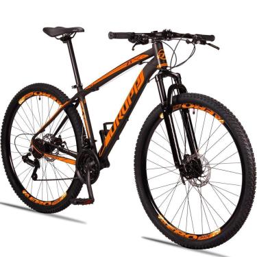 Imagem de Bicicleta Dropp Z3 Aro 29 Câmbios Shimano Preto + laranja