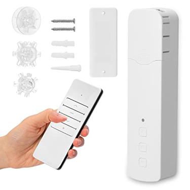 Imagem de Domary Tuya WIFI M515EGWT Inteligente Pull Bead Cortina Motor Inteligente Casa Vida Doméstica Hotel Cortina Elétrica Motors Mobile APP Controle Controle Remoto Controle de Voz Silencioso Compatível com Alexa Google