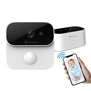 Imagem de Câmera Ip Segurança Doméstica H.eimV.ision Assure B1 Conectividade Sem Fio Wi-Fi 2.4 GHz Resolução Vídeo 2k Full HD Classificação IP65 Resistência à Água Ângulo de visão de 130° Cloud Service Áudio Bidirecional Visão Noturna Funciona com Alexa / No Brasil