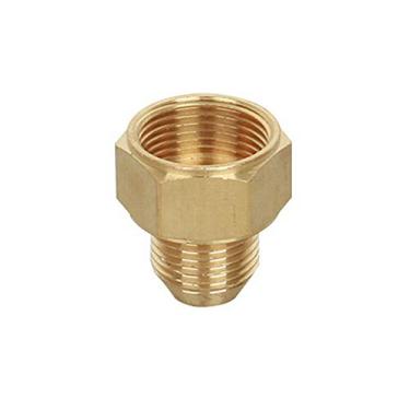 Imagem de Adaptador de arruela de pressão BE-TOOL 1 peça de latão adaptador de acoplamento de arruela de pressão parafuso juntor de mangueira (fêmea de 22 mm para macho de 18 mm)