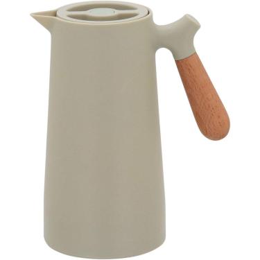 Imagem de NORDEN GARRAFA TÉRMICA 25x13x13cm 1L PLÁSTICO VERDE AMPOLA VIDRO