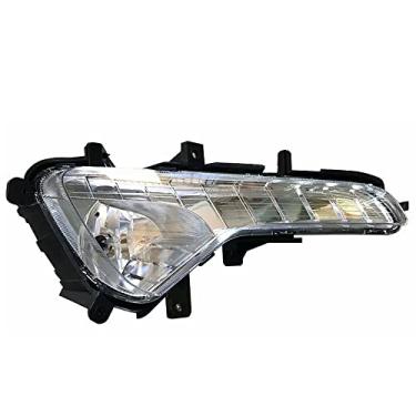 Imagem de JESYMBX Para Kia Sportage R 2011-2013 Luz Diurna Dianteira Luz de Direção Para-choque Lâmpada de Sinalização de Farol de Neblina Conjunto