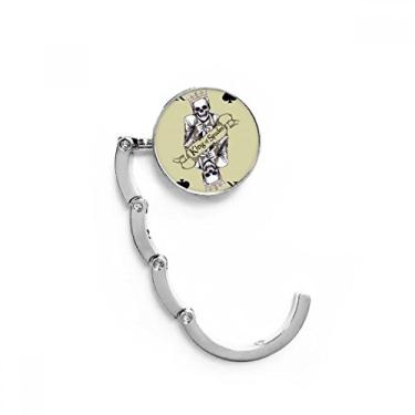 Imagem de Utensílio de jogo de baralho padrão gancho de mesa, gancho decorativo, gancho dobrável