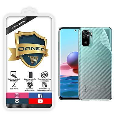 Imagem de Pel�cula Fibra De Carbono Gel Flex�vel Traseira Verso Xiaomi Redmi Note 10 - Prote��o Que Adere E Cobre Toda A Parte Traseira do Aparelho - Danet