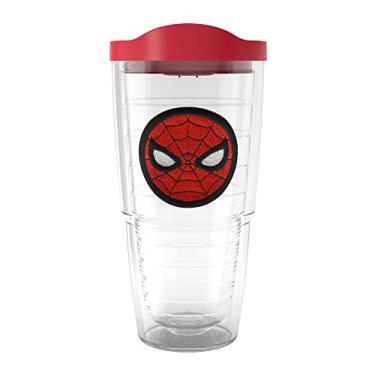 Imagem de Tervis Copo isolado de parede dupla Marvel Homem-Aranha feito nos EUA, 700 ml, clássico