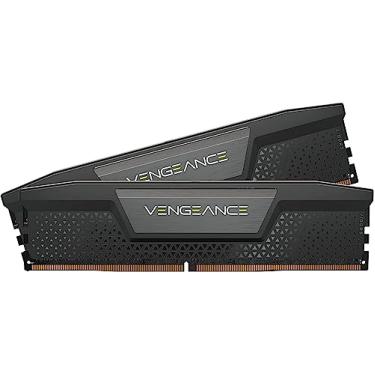 Imagem de CORSAIR VENGEANCE DDR5 RAM 32GB (2x16GB) 6000MHz CL36 Intel XMP iCUE Memória de computador compatível - Preto (CMK32GX5M2E6000C36)