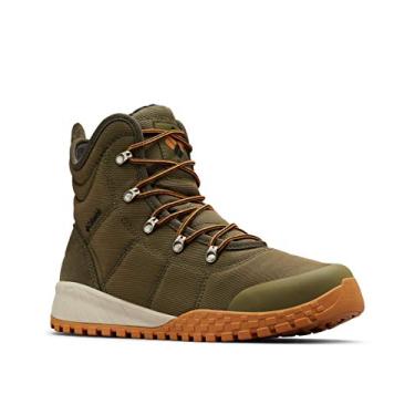 Imagem de Columbia Bota de neve masculina Fairbanks Omni-Heat, Nori/Canyon Gold, 43