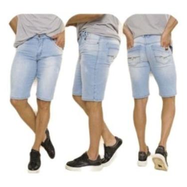 Imagem de Bermuda Masc Jeans Com Elastano Pronta Entrega - Knoten Jeans