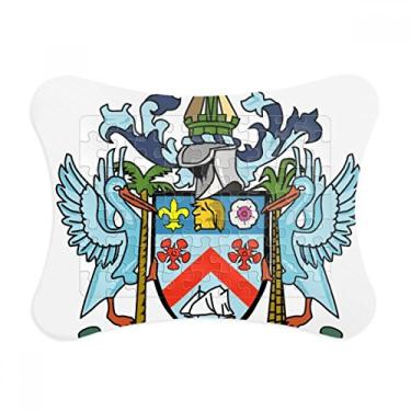 Imagem de Moldura de quebra-cabeça com emblema Nacional de São Cristóvão e Névis para decoração de imagens