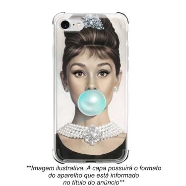Imagem de Capinha Capa para celular Motorola Moto Z3 Play - Audrey Hepburn AH4