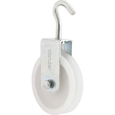 Imagem de Roldana plástica 6 cm com gancho - Vonder