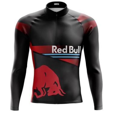 Imagem de Camisa Ciclismo Masculina Manga Longa Red Bull - Pro Tour