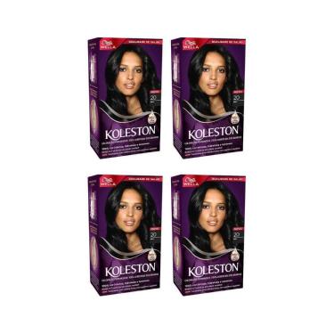Imagem de Coloraçao Koleston 20 Preto-Kit C/4Un