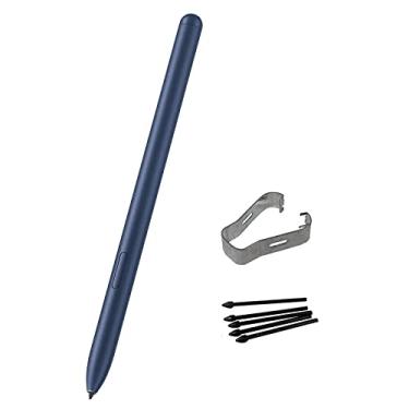 Imagem de Caneta Stylus de substituição Tab S7 S para Samsung Galaxy Tab S7 T870 T875 S7+ Plus (T970 T976B) Tab S7 Touch Pen + pontas/pontas (sem Bluetooth) (Phantom Navy)