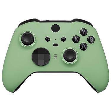 Imagem de eXtremeRate DIY Replacement Front Shell for Xbox Elite Wireless Controller 2 Core, Matcha Green Faceplate Cover Case for Xbox Elite Series 2 with Accent Rings [Controller NOT Included]