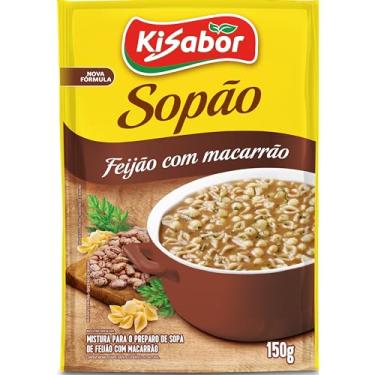 Imagem de KiSabor Sopão De Feijão Com Macarrão Kisabor 150 Gramas