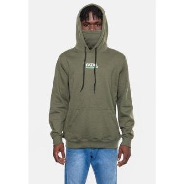 Imagem de Moletom Fatal Fechado com Máscara Masculino-Masculino