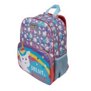 Imagem de Mochila Escolar Infantil Dermiwil Container Dream Magic Unicórnio - 60689-Feminino