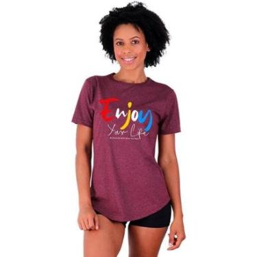Imagem de Camiseta Longline Feminina MXD Conceito Estampas Moda Fitness-Feminino