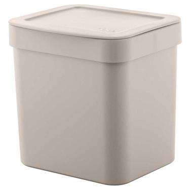 Imagem de Lixeira de Cozinha Pequena 4,7 Litros OU Trium Bege