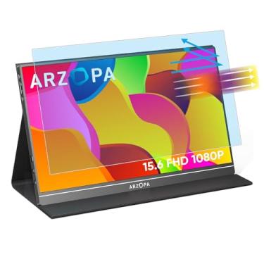 Imagem de Protetor de tela de monitor portátil de 39.6 cm para monitor Acer/AOC/MNN/KYY/ARZOPA/InnoView/Lepow/ZSCMALLS/Newsoul/ASUS/QQH, etc. Monitor portátil de 39.6 cm, filtro de bloqueio UV antirreflexo de