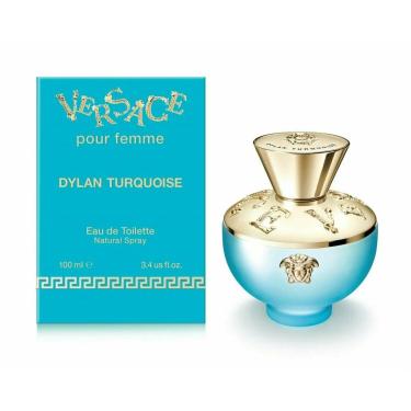 Imagem de Versace Dylan Turquoise Perfume Feminino  Eau De Toilette 100Ml Importado Incolor