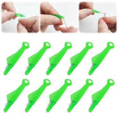 Imagem de Máquina de costura boca de peixe, enfiador de agulha, máquina de costura 2024 para iniciantes, enfiador de agulha automático, acessórios de máquina de costura portátil para mulheres /1415