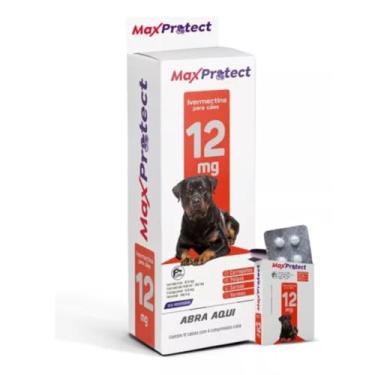 Imagem de Anti Pulgas E Carrapatos para Cães de porte gigante 60kg 48 Comprimidos - Max Protect