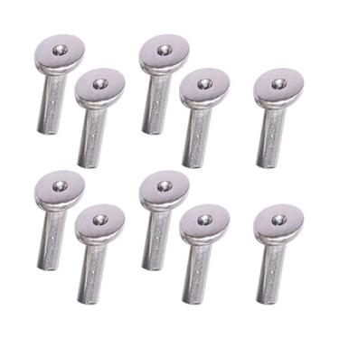 Imagem de Ｂｅｓｇａ 10 unidades de poste de madeira em ângulo, mangas protetoras, cabos de ilhós, poste de trilhos para pilar, 0.16 cm 30 graus