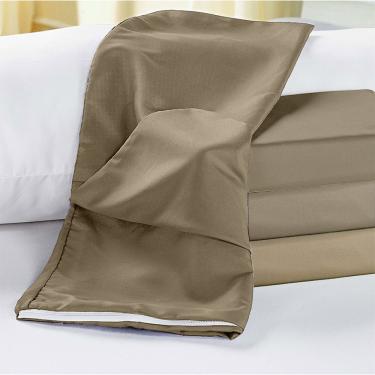 Imagem de Capa Para Travesseiro De Corpo 1,40X0,45M Rafaela 1 Peça - Caqui