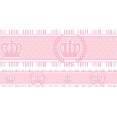 Imagem de Faixa Decorativa Adesivo Border Infantil Menina Princesa
