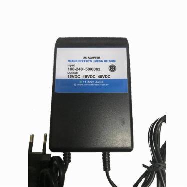 Imagem de Fonte Carregador 15V 48V Mesa Mixer Som Arcano Arm-Sbk Usb