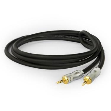 Imagem de Cabo P2 para P2 Estereo Macho Profissional - 4 Metros - CIRILO CABOS