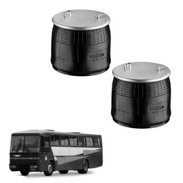 Imagem de Kit Bolsa Ar Suspensao Eixo Scania K440 Ib 8x2 Dianteira Co. - Suspent