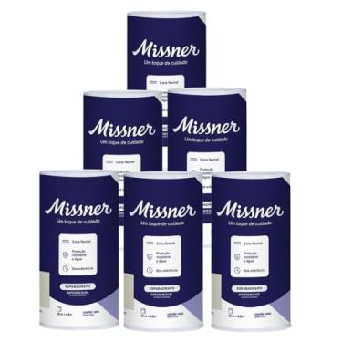 Imagem de Esparadrapo Impermeável Branco 10 cm x 4,5 m (MISSNER) - KIT COM 6 UNIDADES