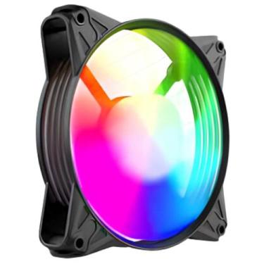 Imagem de Cooler Fan Para Gabinete Gamer Ventoinha Com Iluminação Led Rgb  Com 8