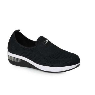 Imagem de Tênis Feminino Modare Slip On UltraConforto, Preto, 37