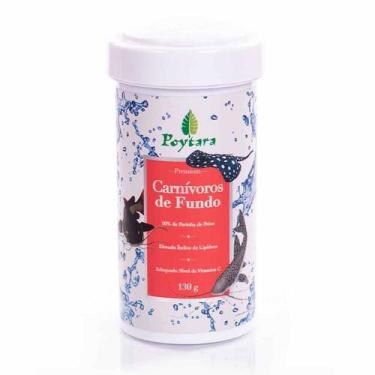 Imagem de Alimento para Peixe Poytara Carnívoro Fundo - 500g