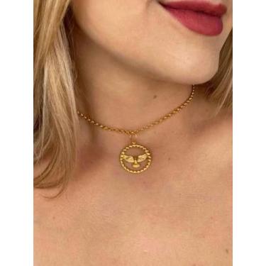 Imagem de Cordão Banhado a Ouro 10 Milésimos 50cm - Tojoia18k